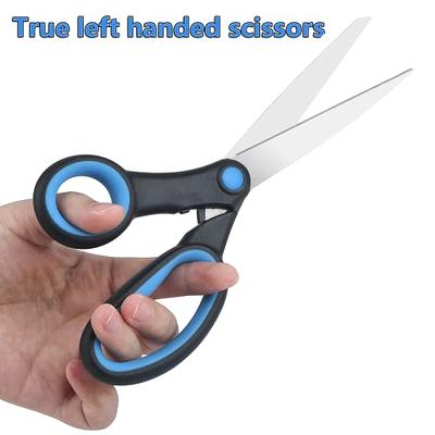 Scissors, Ibayam 8 Multipurpose Scissors Bulk 3-Pack, Ultra Sharp Blade  Shears