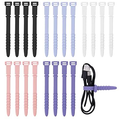 20 Packs Reusable Silicone Cable Ties, Elastic Silicone Zip Ties for Cords  Cable, Wire Cable Cord Organizer for Home Kitchen Office Appliances,Travel  Charger Organizer Tie Wires for Camping Essentials - Yahoo Shopping