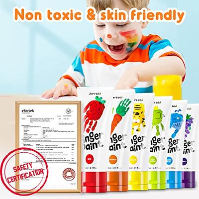 Finger Paint For Toddlers Non-Toxic Washable, Finger Painting For