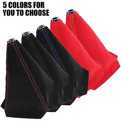 Car Gear Shift Boot Cover, PU Leather Gear Shifter Knob Dust Cover,  Waterproof Shift Knob Cover Boot Gear Gaiter Cover, Auto Accessories  Suitable for