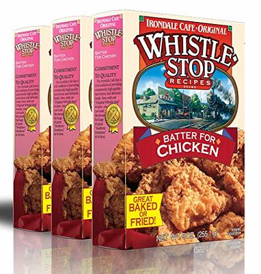 Louisiana Seasoned Crispy CHICKEN FRY Batter 9oz (Pack of 3)