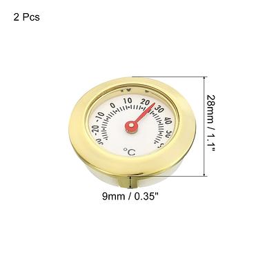 1.69” Mini Indoor Outdoor Thermometer °C/°F Temperature Monitor