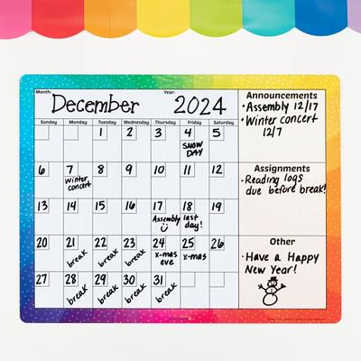 Colorations® Create-A-Calendar - Set of 12