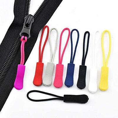 10Pcs Replacement Zipper Pull Cord Extender for Backpacks, Jackets,  Luggage, Purses, Handbags