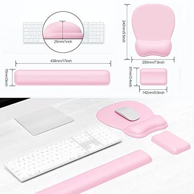 HUEILM Ergonomic Mouse Pad Wrist Support,Pain Relief Mouse Pads