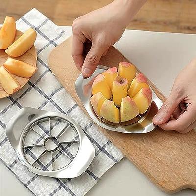 New Kitchen assist apple slicer Cutter Pear Fruit Divider Tool Comfort  Handle for Kitchen Apple Peeler