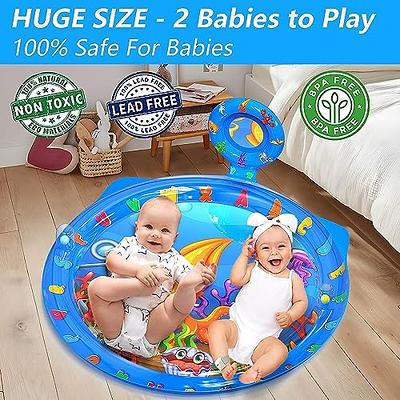  Infinno Tummy Time Water Mat for Babies, Baby Toys for 3 6 9  Months Girls and Boys Sensory Development, Great Gift Idea for Newborns :  Toys & Games