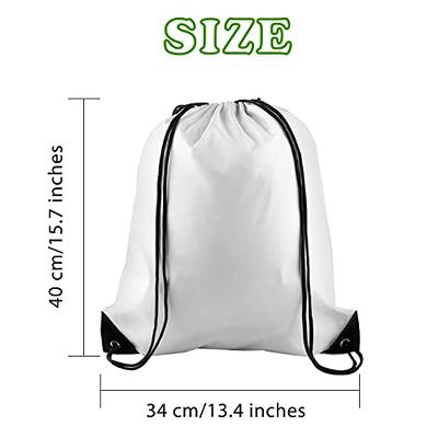 GoodtoU Drawstring Bags Bulk 48 Pcs Drawstring Backpack Bulk String  Backpack Draw String Bags Pack Cinch Bags for Gym