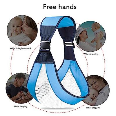 Baby Sling Carrier Newborn to Toddler, Lightweight Baby Carrier Sling, Baby  Wrap Sling, Baby Hip Seat Carrier for Toddler Sling, Baby Holder Carrier