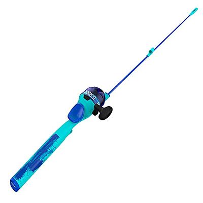 Zebco Kids Splash Floating Spincast Reel and Fishing Rod Combo, 29-Inch  1-Piece Fishing Pole, Size 20 Reel, Right-Hand Retrieve, Pre-Spooled with  6-Pound Cajun Line, Pink - Yahoo Shopping