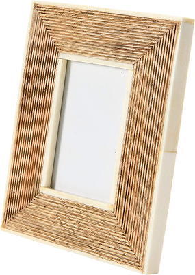 Mainstays 4x6 Etched Wood Decorative Tabletop Picture Frame