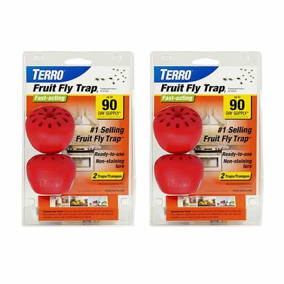 TERRO Fly Magnet Sticky Paper Fly Trap (8-Count) T518 - The Home Depot