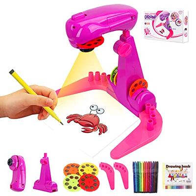 Drawing Projector Table for Kids, Trace and Draw Projector Toy, Child Smart  Projector Sketcher Desk, Learning Projection Painting Machine Draw Play