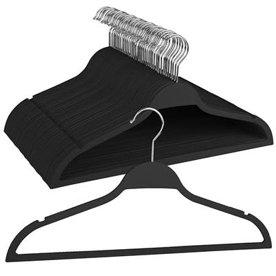 Mainstays Extra Large Clothing Hangers, 3 Pack, White, Heavy Duty Durable  Plastic 