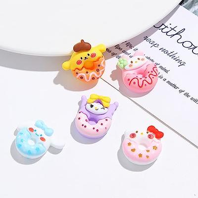 50pcs/Bag Cute Lollipop Nail Art Charms 3D Resin Kawaii Nail
