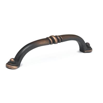 Richelieu Greenwich Collection 3 3/4-inch (96 mm) Champagne Bronze Modern  Cabinet Bar Pull