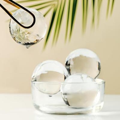 Sphere - Clear Ice Maker, Ice Ball Press - Unique Shape for Whiskey ice  ball maker - Large ice cube Maker - Great for ice cube for Cocktails