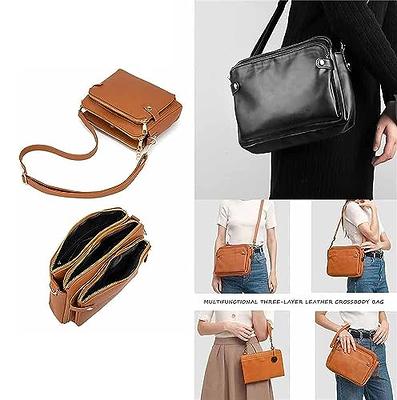 LASULEN Gpmsign Crossbody Bag, Gpmsign Crossbody Leather Bag