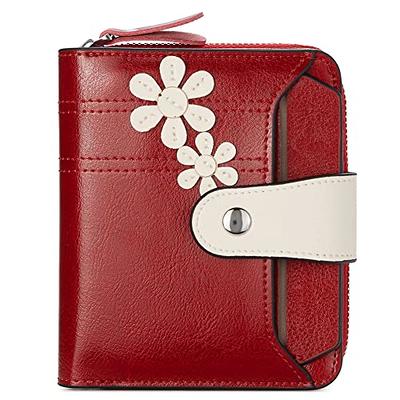 Vintage Printed Short Wallet, Multi Card Slots Coin Purse, Foldable Pu  Leather Card Holder - Temu