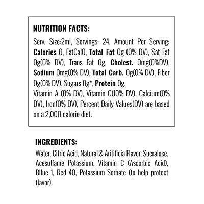 Hawaiian Punch, Fruit Juicy Red, Liquid Water Enhancer New, Better Taste! (4 Bottles, Makes 96 Flavored Water Drinks) Sugar Free, Zero Calorie