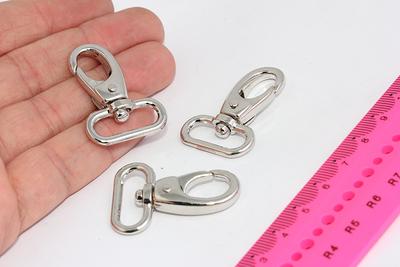 Silver Plated Swivel Clasp, Lobster Lanyard Clasps, Snap Hook
