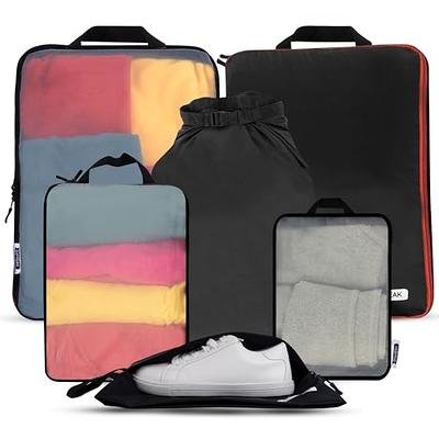 BÉIS 'The Packing Cubes' in Black - Travel Packing Cubes