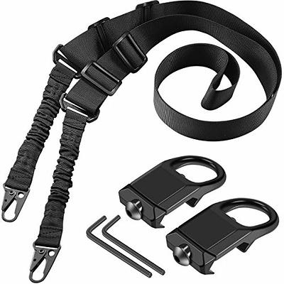 FANGOSS Two Point Sling with 2 Pack Picatinny QD Sling Swivel Mounts, 2M  Extra Long 2 Point Traditional Sling with Adjustable Shoulder Strap &  Larger Metal Hook for Outdoors (B) - Yahoo Shopping