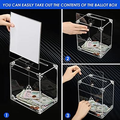 Acrylic Ballot Box - Large