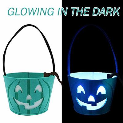  Shappy 4 Pieces LED Light Halloween Candy Bags Light