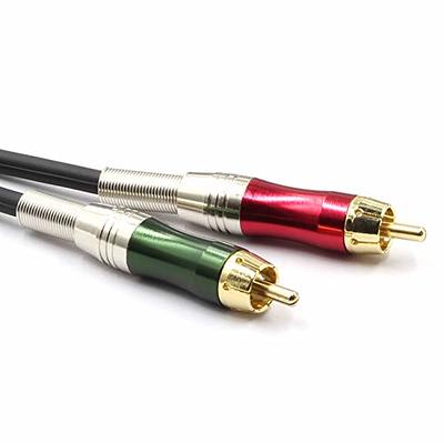 15FT Audio Cable - Male XLR to RCA Male Plug