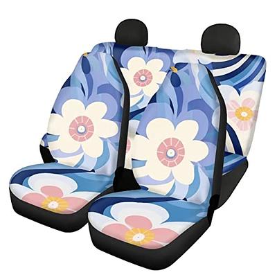  Tallew Pink Car Accessories Set Car Seat Covers Full