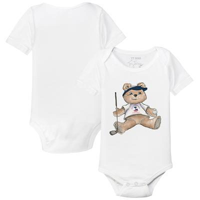 Los Angeles Dodgers Tiny Turnip Infant Girl Teddy Bodysuit - Royal