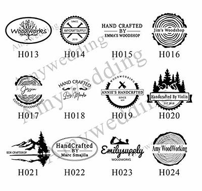 Custom Logo Wood Branding Iron,Durable Leather Branding Iron Stamp,BBQ Heat  Stamp Including The Handle (1x1)