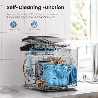 Ice Makers Countertop, Portable Ice Maker Machine with Handle, Self-Cleaning  Ice Maker, for Home/Office/Kitchen - Yahoo Shopping