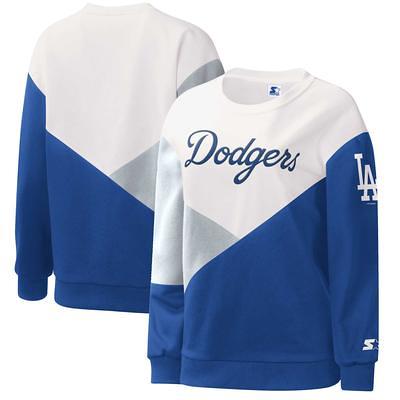 Women's Los Angeles Dodgers WEAR by Erin Andrews White/Royal Color