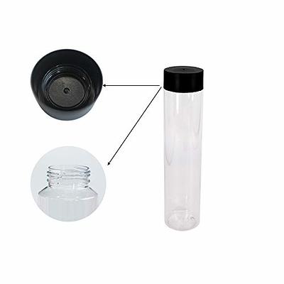 5pcs Plastic Juice Bottles, Clear Drink Containers For Homemade