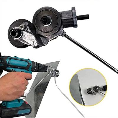 Upgrade Electric Drill Plate Cutter Universal Metal Nibbler Drill  Attachment..