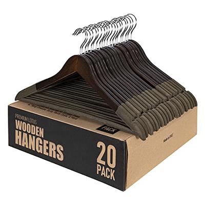 Non-slip Velvet Hangers - Suit Hangers (20-pack)