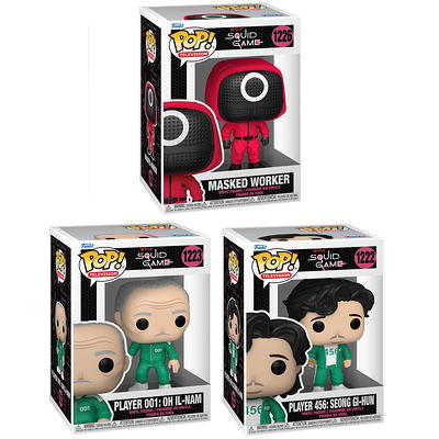  Funko POP TV: Squid Game- Player 218: Cho Sang-Woo, Multicolor  : Funko: Toys & Games