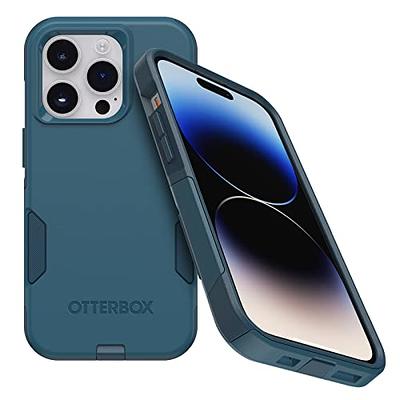 OtterBox iPhone 15 Plus and iPhone 14 Plus Commuter Series Case - Crisp Denim (Blue), Slim & Tough, pocket-friendly, with Port Protection