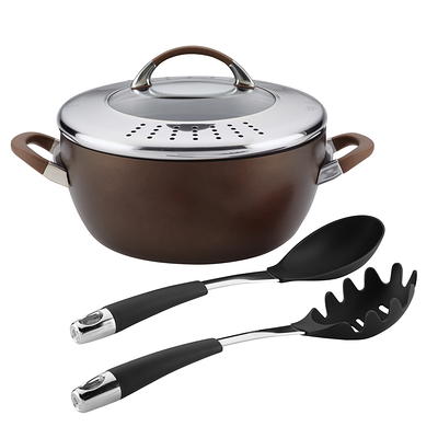 All-Clad HA1 Hard Anodized Nonstick Cookware Set 8 Piece Induction