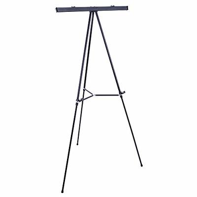 Falling in Art Aluminum Flip Chart Display Easel Stand with Adjustable Floor  for Boardroom, Whiteboard, Paper Pads, Signage, 63 1/2'' High, Black,2 Pack  - Yahoo Shopping