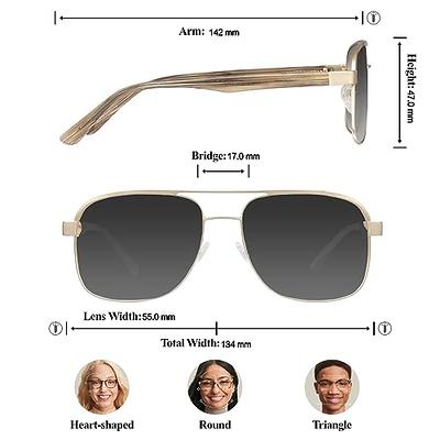 ZENNI Classic Aviator Sunglasses For Men Women Tortoise Shell UV400  Protection Eyestrain Driving Glasses, Dark Amber Lenses - Yahoo Shopping