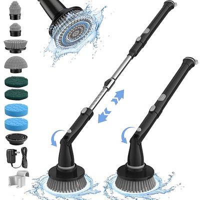 Electric Spin Scrubber Kh8, 2023 New Cordless Shower Scrubber, 4 Repla