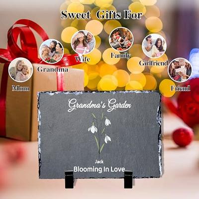 Personalized Christmas Gifts for Wife - Custom Mother's Day Gift for Mom  Grandma