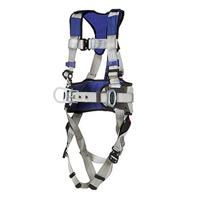 3M DBI-SALA ExoFit X100 Weight Distribution Comfort Construction Safety  Harness Fall Protection, with Body Belt, Back and Hip Padding, Multiple  D-Rings, Quick Connect Chest and Leg Buckles, 1401055, S - Yahoo Shopping