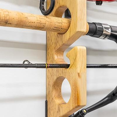 StoreYourBoard Stillwater Fishing Pole Holders for Garage, Wall and Ceiling  Storage Rack for Fishing Rods, Solid Wood Garage Organizer Holds 8 Rods or  Combos up to 40 lbs - Yahoo Shopping