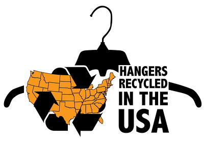 Hanger Central Recycled Black Heavy Duty Plastic Bottom Hangers