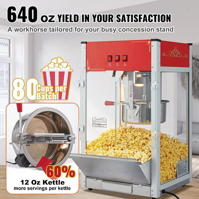 DASH Hot Air Popcorn Popper Maker with Measuring Cup to Portion Popping  Corn