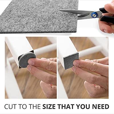Con-Tact Brand Super Movenot Premium Reversible Felt Rug Pad for Hard  Surfaces and Carpet (2' x 12') - Grey - 2' x 12
